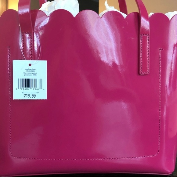 SOLD Kate Spade New York Lily Avenue Small Carrigan Patent Leather Tote Bag - Picture 5 of 5